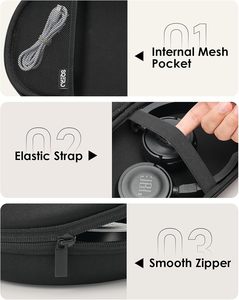 Étui rigide pour écouteurs JBL Tune 520BT/ 510BT/ 500BT/ 720BT/ <span class=keywords><strong>Bose</strong></span>/ Soundcore Anker/ BERIBES/ KVIDIO/ TOZO/ JLab - Product Image 5