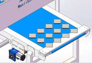 Wanlisonic uautomtic آلة قطع الكعك الإسفنجي معدات الوجبات الخفيفة المنتج المتخصص - Product Image 3