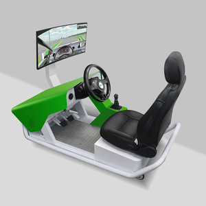 Equipo de Enseñanza para Escuelas de Conducción, Plataforma de Entrenamiento Automática para Autos con Sistema de Pantalla, Pedales y Volante - Product Image 4
