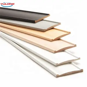 2024 ขายร้อน Basswood/ไม้เพาโลเนีย/ไม้เทียมเวนิสม่าน Slats Valance และด้านล่างรางหน้าต่าง