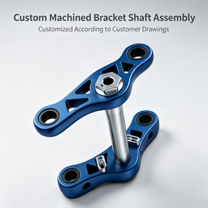 Pièces de moto haute performance pour la fabrication de Cafe Racer personnalisés, usinage intégré CNC de billettes solides, usinage par tournage-fraisage, chrome dur - Product Image 1