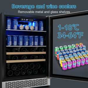 Refrigerador de vino integrado personalizado, refrigerador de <span class=keywords><strong>Bar</strong></span> para vino y bebidas, compra y venta de electrodomésticos, venta al por mayor - Product Image 2
