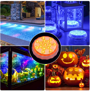 Ip68 impermeable Led piscina luz RGB Led colorido bajo el agua iluminación estanque luces sumergibles para boda fiesta Celeb - Product Image 2