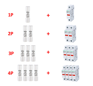 Cầu chì gốm đạt chứng nhận TUV cao cấp 20KA, PV 1000V, sản xuất trực tiếp, loại HRC, đạt chứng nhận CE, bạc nguyên chất, 10A 15A 20A 25A 32A - Product Image 4