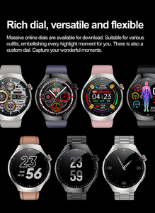 Reloj Inteligente con Detección de Caídas, SOS, Lípidos en Sangre, Pantalla AMOLED IP68 Resistente al Agua, Sistema Operativo Android, Monitorización del Sueño y Termómetro - Product Image 5