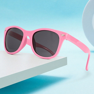 Lunettes de soleil polarisées pour enfants, monture rectangulaire, protection UV400, unisexe, pour enfants - Product Image 2