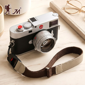 สายรัดข้อมือกล้อง JENO 3.8 ซม. หนัง PU แบบปลดเร็วสำหรับโซนี่ แคนนอน ฟูจิฟิล์ม นิคอน ไลก้า - Product Image 2