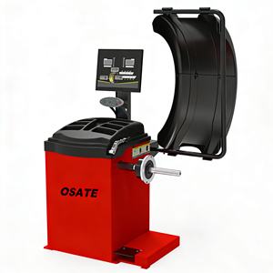 Équilibreuse de roues intelligente Osate avec règle de mesure, machine d'équilibrage de pneus laser entièrement automatique pour voiture - Product Image 2