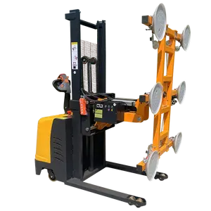 Heavy Duty Marble Stone Concrete Slabs Lifting Machine Full Electric Light Vacuum Suction Glass Lifter For Sale