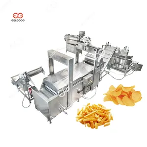 Macchine per processo di produzione di patatine fritte tedesche industriali su piccola scala Pringles per la produzione di patatine fritte