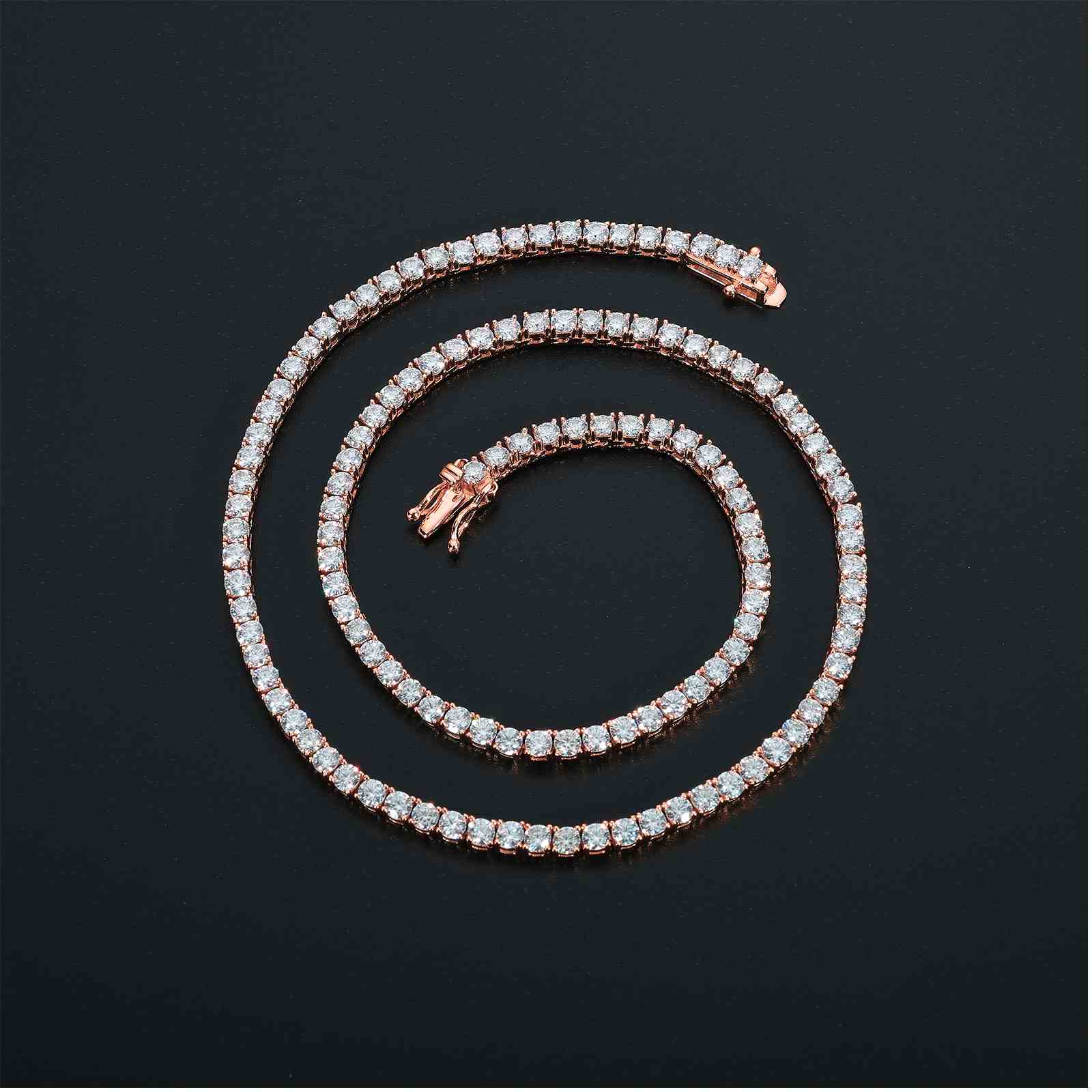 3mm-Rose Gold