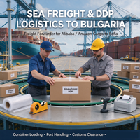 Transitaire Alibaba Amazon vers la Bulgarie Sofia DDP Service de logistique express aérien et maritime porte-à-porte
