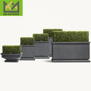 Kích Thước Lớn Hiện Đại Ngoài Trời & Trong Nhà Làm Vườn Chậu Hoa Vườn Phổ Biến Sợi Thủy Tinh Đất Sét Nồi Xi Măng Hoa Trồng - Product Image 5