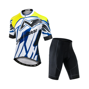 Custom Logo <b>Heat</b>-Transfer Printing Sun Block Cooling Mesh Layer Full Zip Breathable Plus Size Bicycle Short Sleeve Top + <b>Padded</b> - Product Image 1