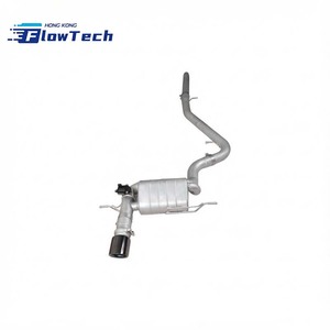 ระบบท่อไอเสียแบบ Catback พร้อมวาล์ว ทำจากสแตนเลส 304  แบบปลายท่อเดี่ยว สำหรับรถยนต์ Audi Q3 1.4T - Product Image 6