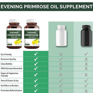 Minyak Primrose malam kualitas tinggi suplemen Herbal suplemen diet kapsul lembut Suplemen Herbal - Product Image 4