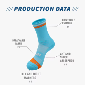 Wholesale Custom Logo Cycling <b>Socks</b> Professional Nylon Breathable Quick-Dry Unisex Sports <b>Socks</b> for <b>Running</b> Athletic Training - Product Image 2