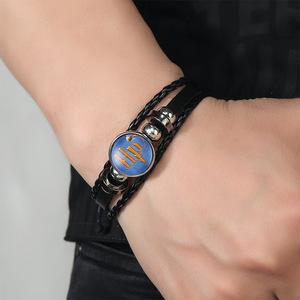 Mode travail manuel tricot bracelet en cuir <span class=keywords><strong>Harry</strong></span> bracelet magique <span class=keywords><strong>Potter</strong></span> badge bracelet bijoux pour hommes accessoires pour femmes - Product Image 2