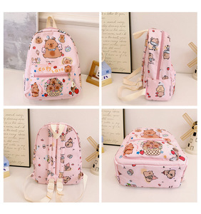 Nuevos niños Kindergarten estudiante niñas niños mochilas escolares libro dibujos animados acolchado niños mochila conjunto lindo impreso mochila - Product Image 4