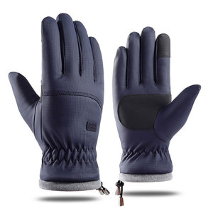 Guanti da uomo BSCI Factory per Sport invernali con Design Touch Screen alla moda attrezzatura da ciclismo all'aperto per uso sci caldo ed elegante - Product Image 1