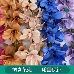 erschwinglich große tausend Orchideen Hochzeit Blume Reihe wählen hoch florale Fotografie Landschaftsrequisiten künstliche Seidenblumen