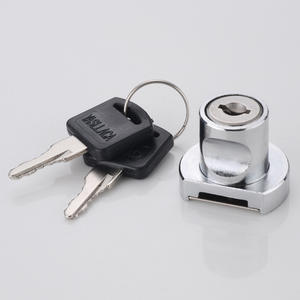 Serrure à dents de scie pour vitrine, armoire à cigarettes coulissante simple ou double, serrure de fenêtre, serrure de meuble (sans meuble) - Product Image 2