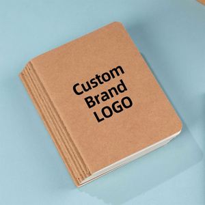 Carnets en papier kraft personnalisés A4 A5 B5 pour écoles et entreprises, écologiques et créatifs, avec logo personnalisé et couverture vierge, impression offset – Vente en gros - Product Image 1