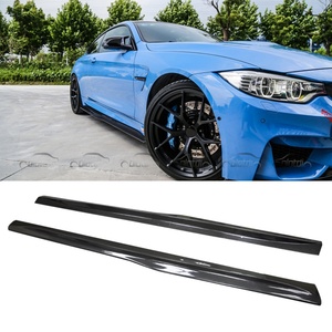 Faldones Laterales de Fibra de Carbono Estilo PSM para BMW F82 M4, Extensiones de Guardabarros para Tuning Automotriz - Product Image 2