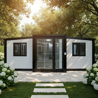 Maisons conteneurs extensibles personnalisables de 20 pieds avec structure en acier traditionnelle, faciles à installer, fabriquées en Chine