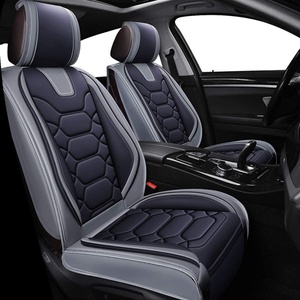 Fundas de Asiento de Coche de Cuero de Lujo de Fábrica, Juego Completo, Protector de Asiento de Coche, Fundas Universales para Asientos de Coche - Product Image 1
