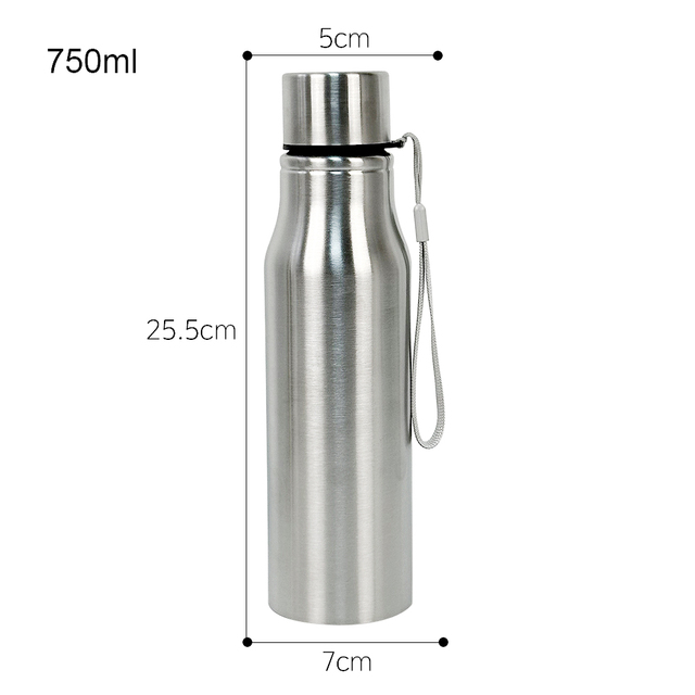 Student Kid Custom Logo 500ml 750ml 1000ml Portable Stainless Steel Vacuum Hot Water Flask Bottles