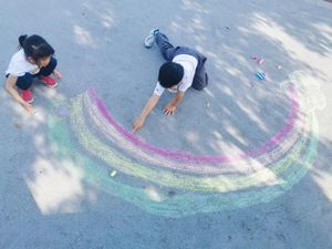 Neuartiges 26-teiliges Alphabet-umwelt freundliches Bürgersteig-Kreide set für Kinder - Product Image 6