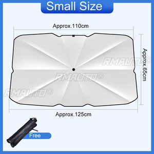 Car Windshield <b>Shade</b> Umbrella - Foldable Car Umbrella Sunshade Cover UV Block Car Front <b>Window</b> Heat Insulation - Product Image 4