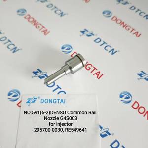 NO.591(6-2)TOPDIESEL Buse à rampe commune G4S003 pour injecteur 295700-0030, RE549641 - Product Image 4