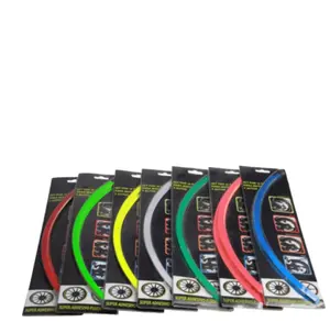 Motorcycle wheel tire sticker reflector rim belt car applique tape sticker auto styling accessories