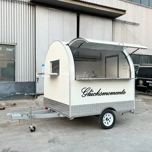 Chariot de Restauration Mobile Électrique pour Donuts et Snacks de Rue, Camion de Restauration Extérieur, Remorque Alimentaire Mobile - Vente Chaude UE - Product Image 1