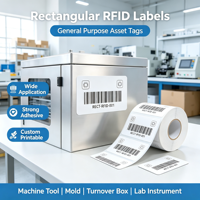 150 Buah Tag Rfid Harga Rendah Stiker Rfid Tahan Air Gelang Rfid Tahan Air Multi-ukuran untuk Pembaca Rfid