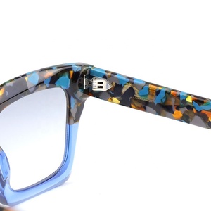 High Quality Custom Logo Small <b>Frame</b> Luxury Designer Retro Sun Glasses Polarized Rectanngle Women Men Acetate <b>Sunglasses</b> 2025 - Product Image 3