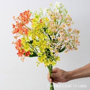 Fleurs artificielles de daphné Laixing en soie, réalistes, pour la décoration de la maison et les accessoires de mariage - Product Image 3