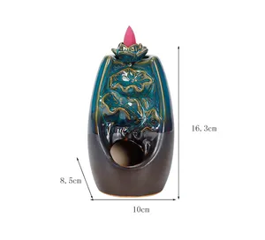 Nouveau Design Backflow porte-encens Encens et Brileurs d'encens Port Encens pour aromathérapie ornement décor à la maison - Product Image 1
