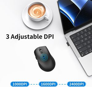 Wired Office <b>Mouse</b> with All-Copper Core: Designed for a Comfortable Grip and Plug-and-play Convenience. - Product Image 3