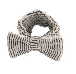 Fascia per <span class=keywords><strong>capelli</strong></span> in tessuto carino stile dolce per bambini pronto per la fascia con Bowknot in colore rosa - Product Image 1