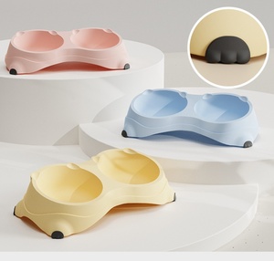 <span class=keywords><strong>Gamelle</strong></span> <span class=keywords><strong>pour</strong></span> animaux de compagnie couleur bonbon, best-seller, protège les vertèbres cervicales, évite les déversements et les trop-pleins - Product Image 5