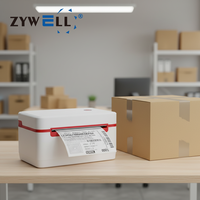 Impresora Térmica de Etiquetas de Envío Sin Tinta 4x6 ZYWELL ZY909, Impresora de Códigos de Barras y Adhesivos de 4 Pulgadas para Guías A6