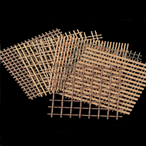Malla Metálica Decorativa de Acero Inoxidable de Primera Calidad, Malla de Alambre Tejida para Techos de Hoteles, Paredes Divisorias Interiores, Muros Cortina, <span class=keywords><strong>Arquitectura</strong></span> - Product Image 4