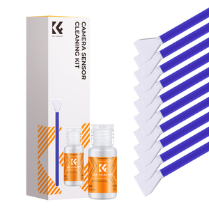 Cepillo de Limpieza K&F Concept para Formato CMOS M4/3, Cepillo de Limpieza en Seco de 12 mm (10 Cepillos + 20 ml de Solución de Limpieza) - Product Image 1