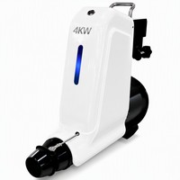 Pompe à jet électrique légère LSJ-T200 4KW pour bateau gonflable en aluminium, anti-emmêlement, pour la lutte contre les inondations urbaines