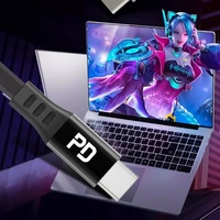 Kabel data Usb 100W otomatis satu arah, kabel ekstensi pengisi daya tipe-c dapat ditarik multifungsi DYH-2502