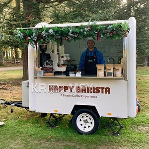 2025 Mobile Bar bbq Foodtrailers Trailer With Full Kitchen Restaurant Vintage <b>Coffee</b> burger Cart Food Truck Pizza - Product Image 5