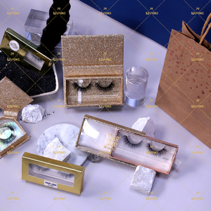 ขนตาแบบเต็มแถบแฮนด์เมดเส้นบางธรรมชาติทําจากผมสังเคราะห์ - Product Image 4